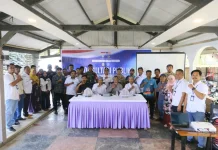 TFCCA LPM Unidayan Konsultasi Publik Aturan Perikanan Gurita Berkelanjutan