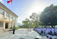 Tekan Fatalitas Kecelakaan, Sat Lantas Polres Baubau Edukasi Pelajar SMA 4