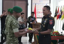 Genap Setahun di Tanah Buton, Yonif TP 823/Raja Wakaka Peringati HUT Pertama