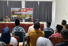 TMMD Kodim 1413/Buton Tanamkan Kesadaran Kamtibmas di Desa Ambuau