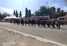 Polres Baubau Kerahkan 141 Personel Amankan Lomba Gerak Jalan Indah 2026