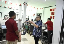 Kakanwil Kemenkum Sultra Pantau Kinerja Pegawai dan Fasilitas
