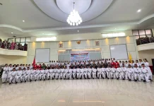 Wali Kota Baubau Kukuhkan 77 Paskibraka, Siap Jalankan Tugas pada HUT RI ke-81