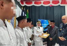 Remisi HUT RI ke-81, Lima Napi Lapas Baubau Langsung Bebas
