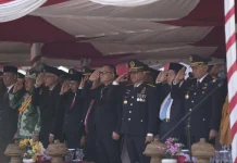 Topan Sopuan Hadiri Upacara Detik-Detik Proklamasi HUT RI Ke-81