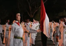 Bupati Buton Kukuhkan Paskibraka untuk Tugas HUT ke-81 RI