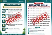 [Hoaks] Bantuan Kemenag untuk Umat Kristen dan Katolik
