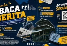 Puluhan Pelajar Mendaftar, Berebut Juara Lomba Baca Berita RRI Baubau