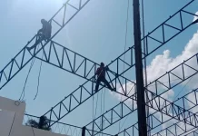 Pembangunan KDKMP Teluk Lasongko Dikebut, Babinsa Pantau Progres di Lapangan