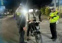 Patroli Malam Polres Buton Utara Sasar Knalpot Brong