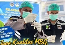 Sidokkes Polres Buton Utara Pastikan Makanan MBG Aman Dikonsumsi