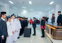 Bupati Buton Tengah Lantik Pj Sekda dan 16 Pejabat