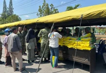 Kodim 1413 Buton Gelar Bazar Kebutuhan Pokok