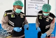 Sidokkes Polres Butur Pastikan Makanan MBG Aman Dikonsumsi