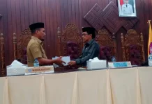 Pemkab Butur Serahkan Raperda Perubahan APBD 2026 ke DPRD