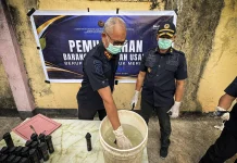Tak Lagi Digunakan, 40 Spray Bubuk Merica Usang Dimusnahkan