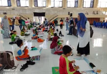 Dari Mewarnai hingga Tari, Ratusan Anak Meriahkan 30 Tahun Sanggar Seni Wisjayanti