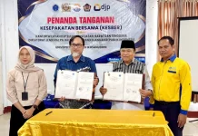 Kanwil DJP Sulselbartra dan Unidayan Sepakati Pembentukan Tax Center