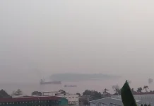Asap Kiriman Diduga Selimuti Langit Baubau, BMKG Imbau Pakai Masker