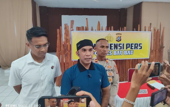 Polres Baubau Ungkap 5 Kasus Narkoba Awal Tahun