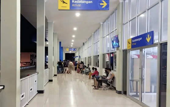 Penumpang Udara Baubau Januari Turun Dibanding Desember 2025