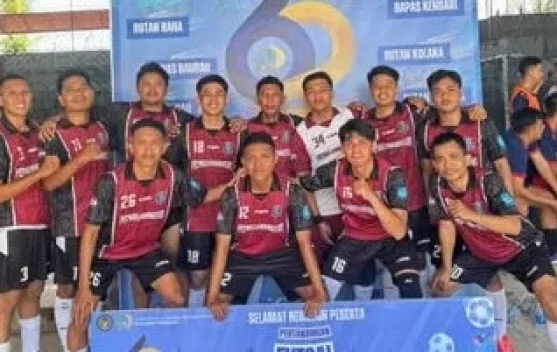 Lapas Baubau Juara 2 Turnamen Futsal HBP ke-62