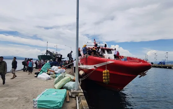 Penumpang Angkutan Laut di Baubau Naik 89,76 Persen Maret 2026