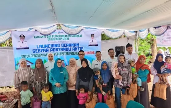 Pemkot Baubau Luncurkan Gebyar Posyandu Aktif