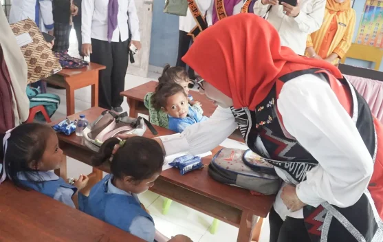 Bermain Bersama Anak, Bunda PAUD Busel Perkuat Pendidikan Usia Dini