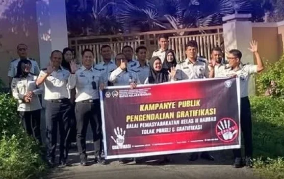Wujudkan Birokrasi Bersih Bapas Baubau Gelar Kampanye Publik Antigratifikasi