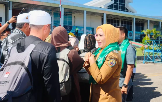 Jamaah Haji Baubau Tiba, Wawali: Jadilah Teladan dan Penggerak Kebaikan