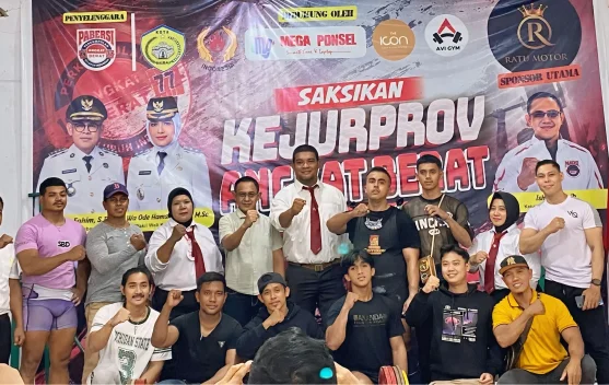 Kejuprov Angkat Berat Digelar di Baubau, Jadi Ajang Pembinaan Atlet