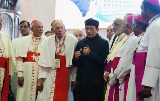 Sebanyak 120 Uskup Gereja Asia Kunjungi Terowongan Silaturahim