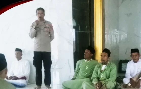 Jumat Keliling, Polres Buton Ingatkan Warga Waspadai Gangguan Kamtibmas