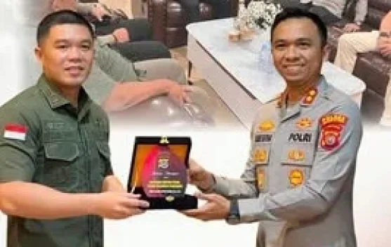 Kapolres Butur Perkuat Sinergi dengan Kejari Muna dan PN Raha