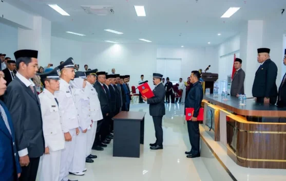 Bupati Buton Tengah Lantik Pj Sekda dan 16 Pejabat