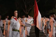 Bupati Buton Kukuhkan Paskibraka untuk Tugas HUT ke-81 RI