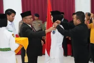 Paskibraka Busel Siap Bertugas, Bupati Tekankan Jiwa Kebangsaan