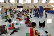 Dari Mewarnai hingga Tari, Ratusan Anak Meriahkan 30 Tahun Sanggar Seni Wisjayanti