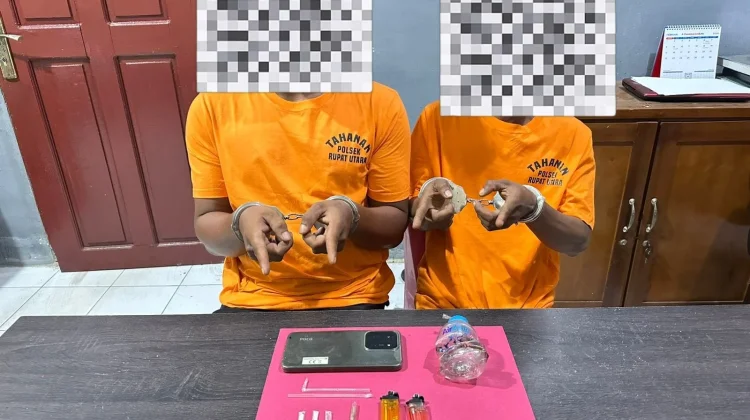 Polsek Rupat Utara Tangkap Dua Pemilik Sabu