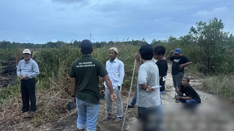 Polres Bengkalis Ungkap Pelaku Karhutla Tiga Hektare