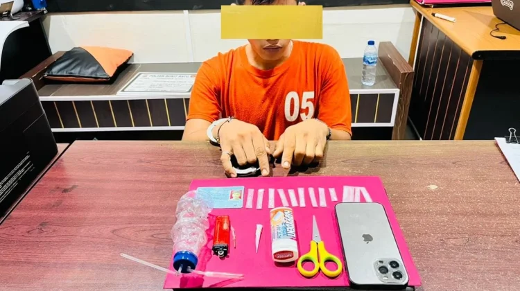 Digerebek di Rumah, 13 Paket Sabu Disita