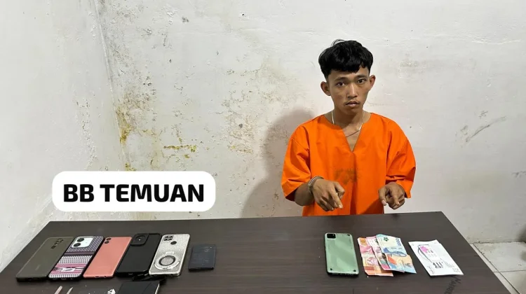 Polsek Pinggir Tangkap Pelaku Tindak Pidana Narkotika