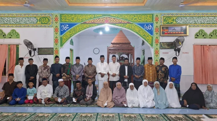 Safari Ramadan Kemenag Kepulauan Meranti, Santuni Dhuafa di Masjid Al-Hidayah