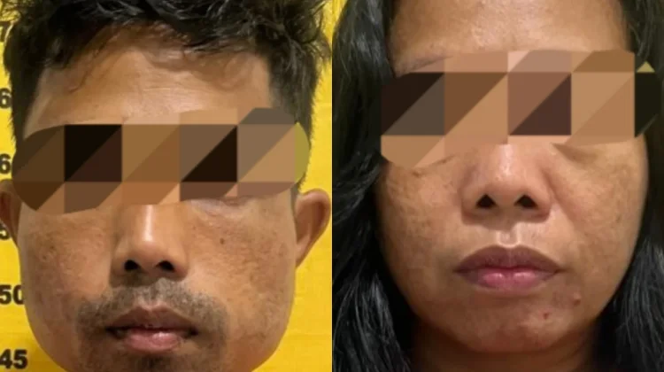 Polres Bengkalis Amankan Dua Tersangka Sabu di Bhatinsolapan