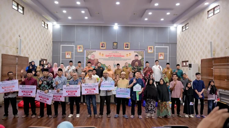 Bupati Kasmarni Tutup Safari Ramadhan di Mandau