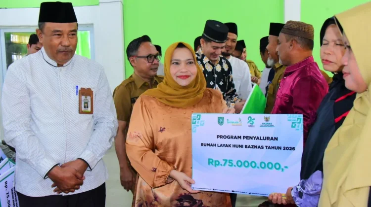 Safari Ramadhan Bupati Kasmarni di Bathin Solapan, Tegaskan Pentingnya Harmoni