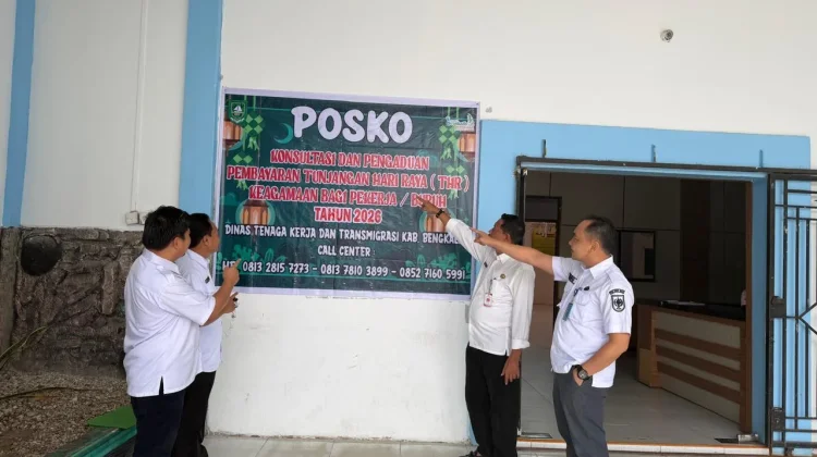 Disnakertrans Bengkalis Dirikan Posko Konsultasi dan Pengaduan THR 2026