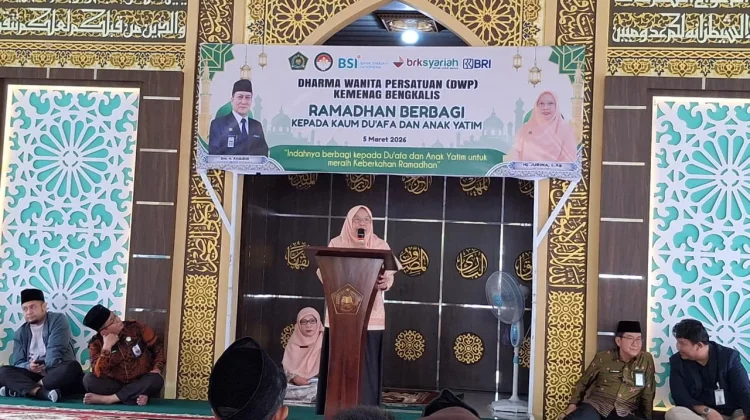 DWP Kemenag Bengkalis Salurkan Bantuan Ramadan untuk Duafa dan Anak Yatim