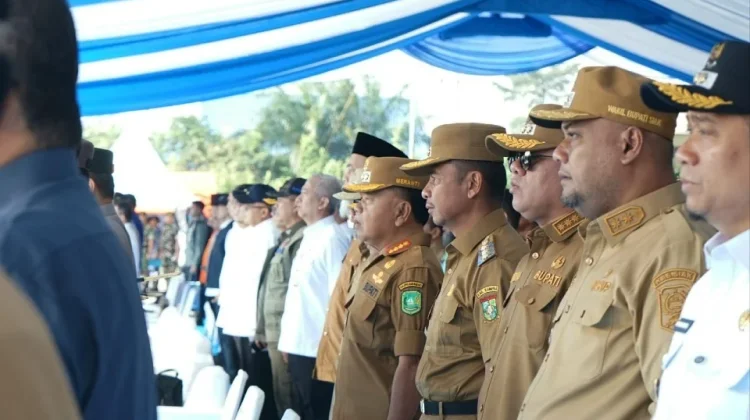 Bupati Asmar Hadiri Apel Kesiapsiagaan Karhutla